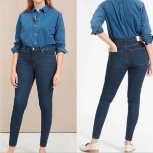 Everlane The High Rise Skinny Jean Size 25 ankle